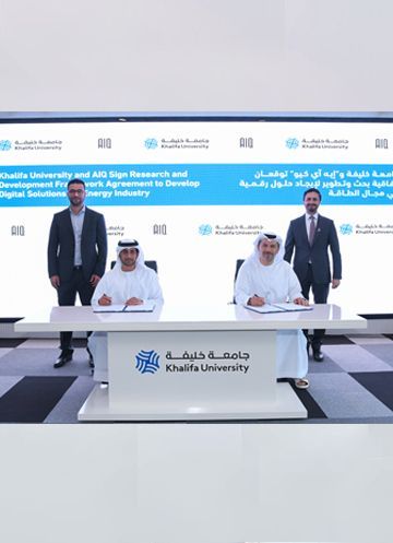 AIQ and Khalifa University sign Digital Solutions Agreement
